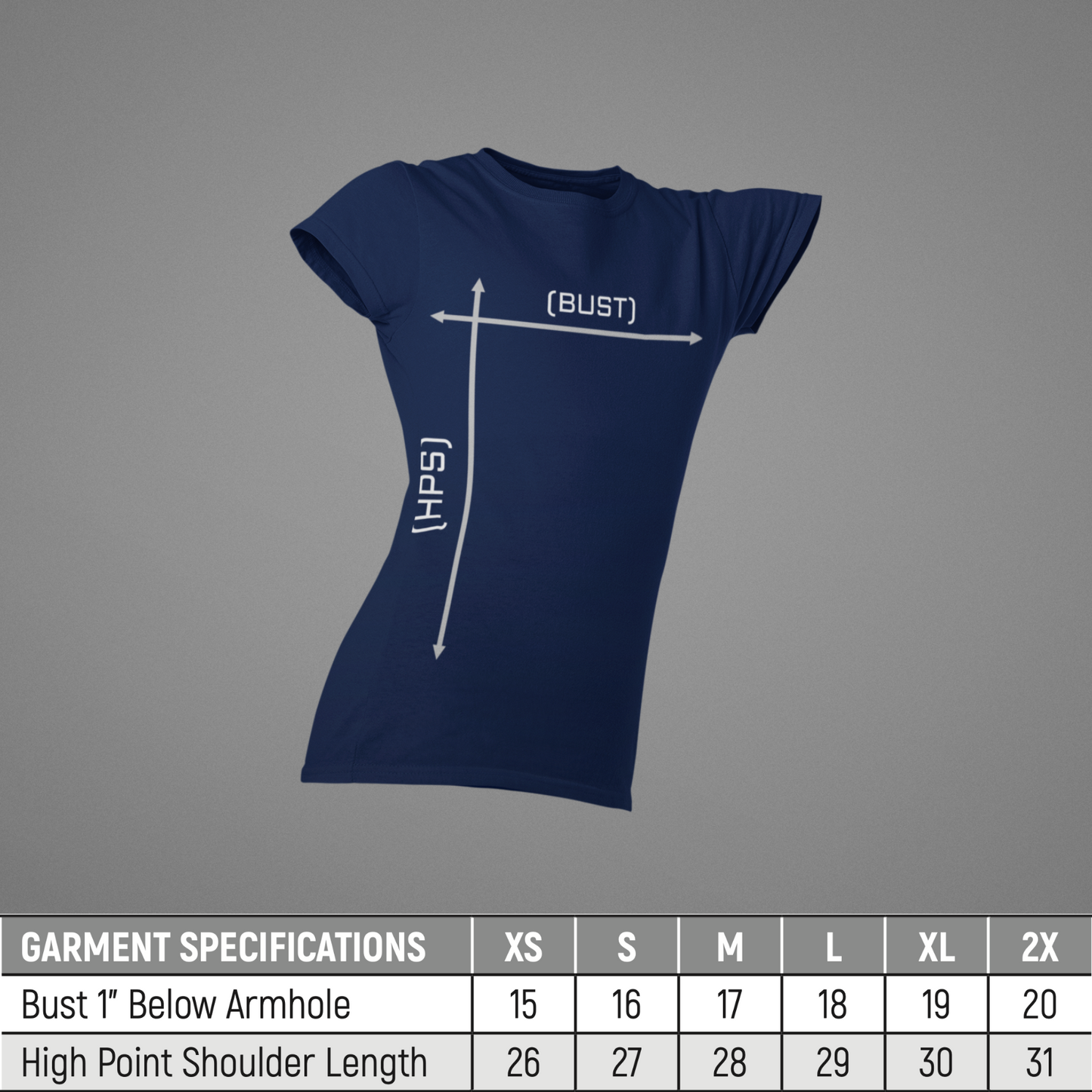 Women's - All-American V-Cut Tee