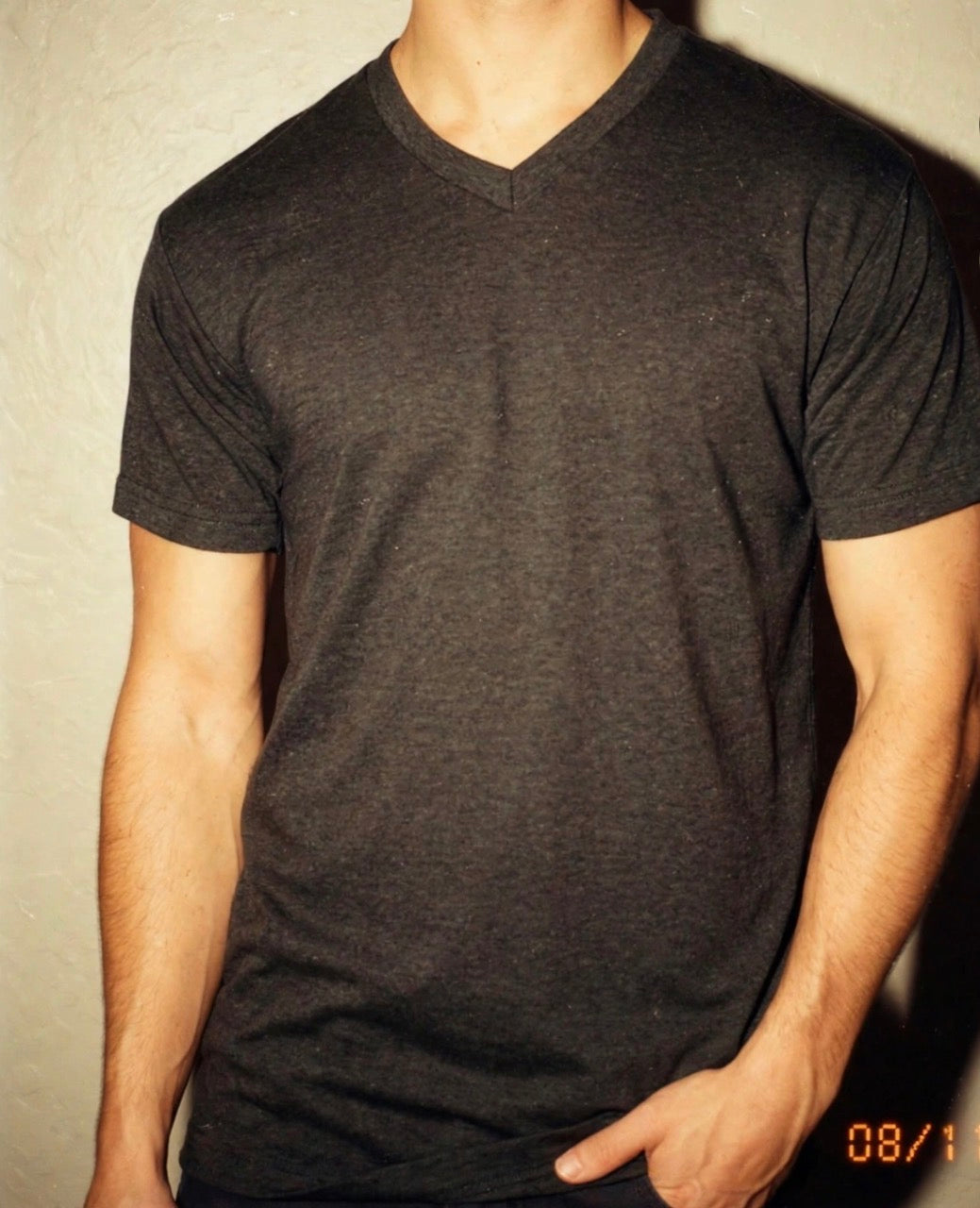 Men's - American V-Neck Tee
