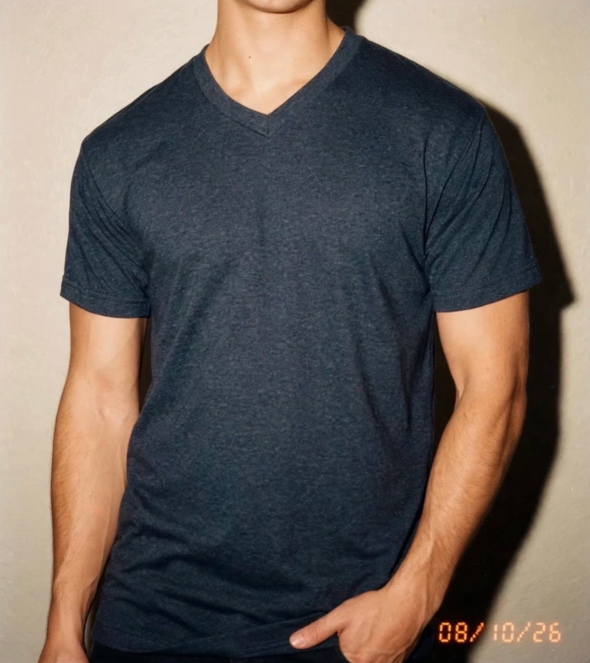 Men's - American V-Neck Tee