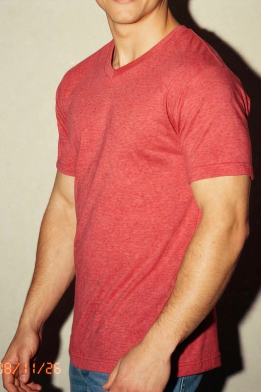 Men's - American V-Neck Tee